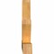 Ekena Millwork Saratoga Rough Sawn Timber Gable Bracket, Western Red Cedar, 84"W x 24"H x 4"D x 4"F, 7/12 Pitch GBW084X24X0404SAR00RWR - alternate 5